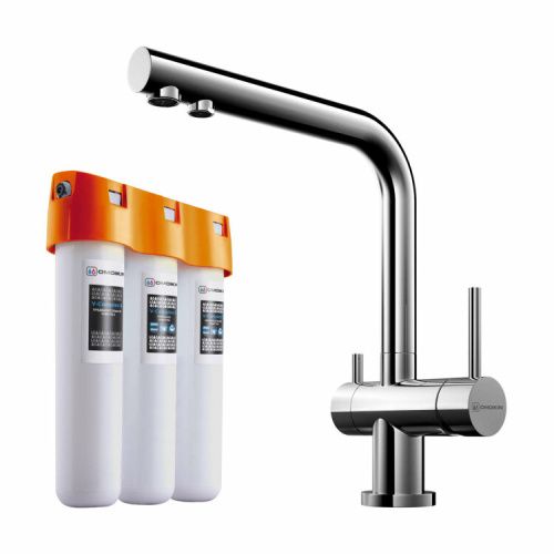 Смеситель для кухни Omoikiri Nagano 4146.8028 на мойку хром