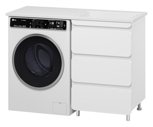 Тумба под раковину Misty Чегет П-Чег-01055-01Н3Я 60х50 напольная цвет белый