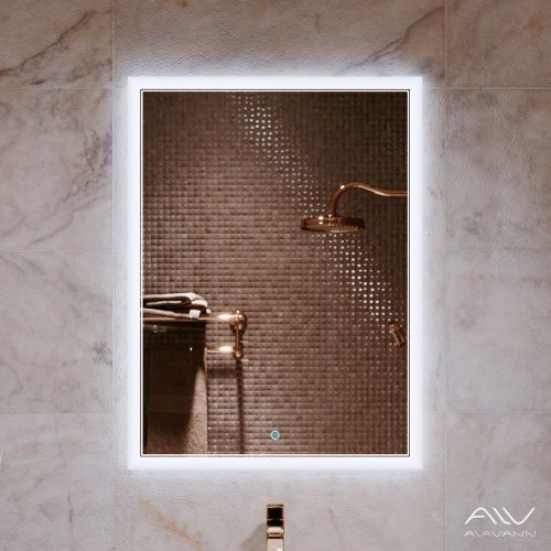 Зеркало с подсветкой Alavann Emma ALV0063001 60х80 подвесное