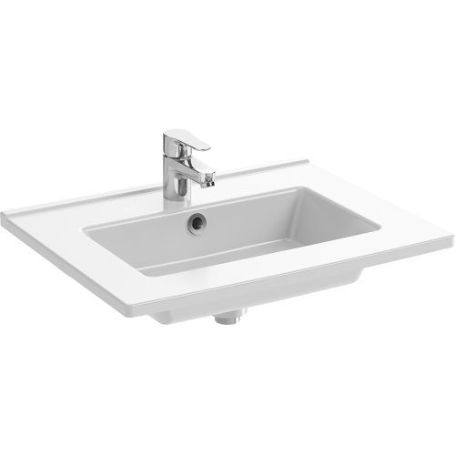 Раковина керамическая Jacob Delafon Ola EXSA112-00 60х50 подвесная цвет белый 1 отверстие под смеситель