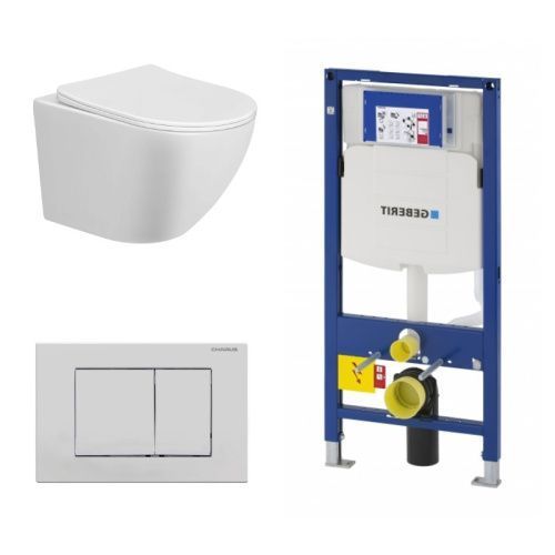 Сет унитаз + инсталляция + кнопка 111.300.00.5+FP.310.12.01+AM25010