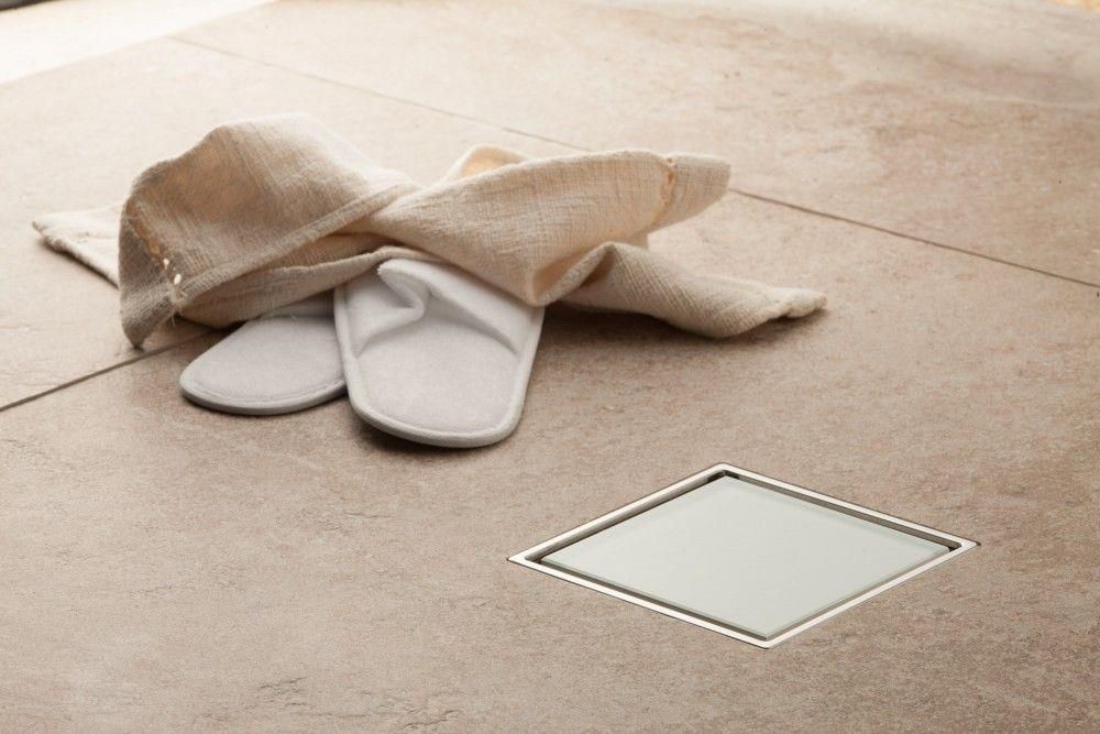 Душевой трап Pestan Confluo Standard White Glass 1 13000093 15х15 белый