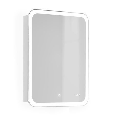 Зеркало-шкаф Jorno BOSKO Bos.03.50/W 50х80 подвесной цвет белый