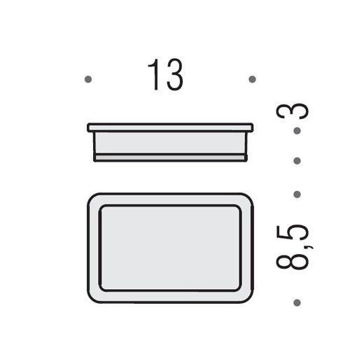 Мыльница Colombo Lulu B6240.HPS-VAN - фото 2