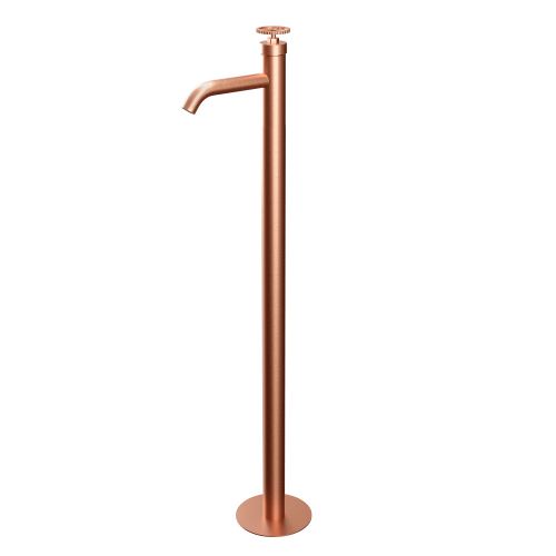Смеситель для раковины Remer Chrono CH18RP напольный медь