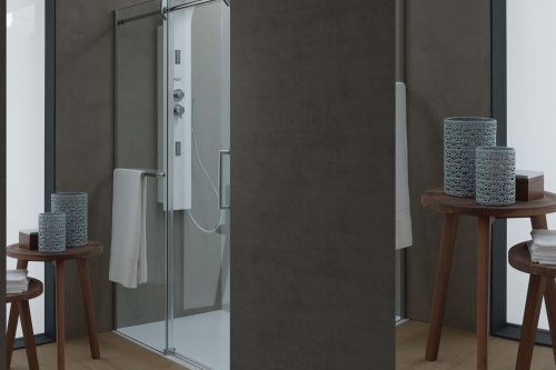 Душевая дверь Kolpa-San VIRGO 513160 160х200 стекло прозрачное профиль серебро