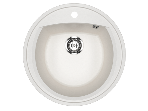 Кухонная мойка Ulgran Classic U-603-341 50х50 цвет белый