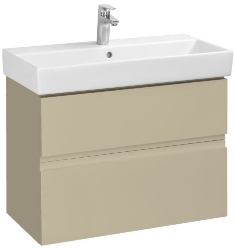 Тумба под раковину Roca OLETA A857640515 80х70 подвесная цвет коричневый