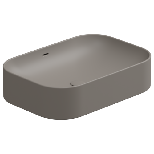 Раковина керамическая GSG Ceramic Design Easy EALAVTP60030 60х40 накладная цвет бежевый без отверстий под смеситель