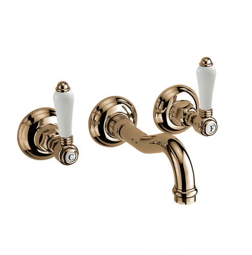 Смеситель для раковины Nicolazzi P. Mont Blanc 1477EXT BZ 78 встраиваемый в стену бронза