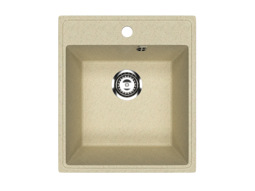 Кухонная мойка Uperwood ECON UPD-404 4910201224 45х50 цвет бежевый поверхность матовая