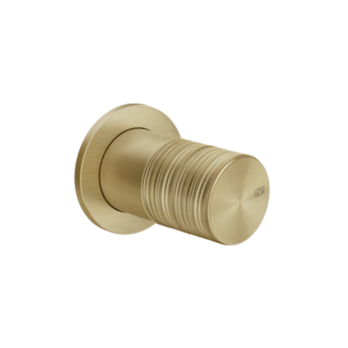 Смеситель для душа Gessi Habito Trame 70399/727 встраиваемый в стену золото с термостатом