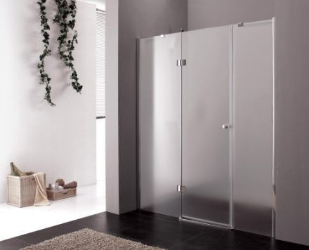 Душевая дверь Cezares VERONA VERONA-W-B-13-60+60/60-P-Cr-L 180х195 стекло рифленое профиль хром