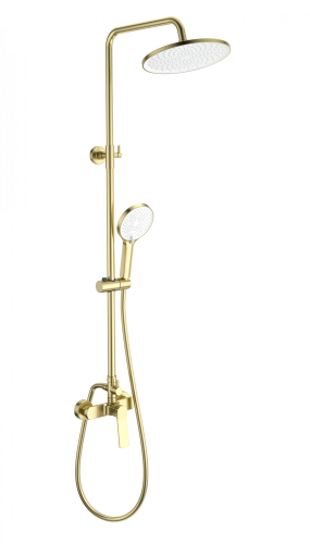 Душевая стойка Wonzon & Woghand WW-B3200-BG настенная цвет золото