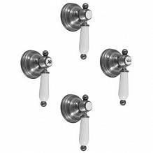 Смеситель для душа RavSlezak MORAVA RETRO MK586K встраиваемый в стену хром