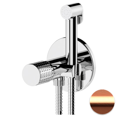 Гигиенический душ со смесителем Remer CEC65WRP медь