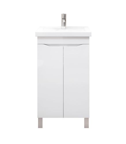 Тумба под раковину Vigo Grani tn.GRI.FOS.50.2D 50х40 напольная цвет белый