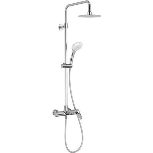 Душевая стойка Jacob Delafon Aleo E97825RU-4-CP настенная цвет хром с термостатом