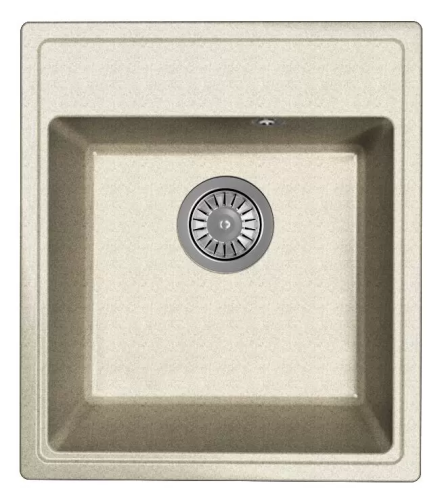 Кухонная мойка Dr.Gans Оливия 420 25.150.B0420.408 50х40 цвет серый поверхность матовая