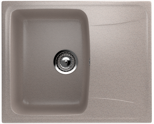 Кухонная мойка Ulgran Classic U-201-302 60х45 цвет бежевый