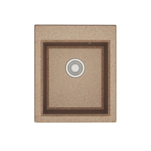 Кухонная мойка Aquaton 1A732932LW220 45х50 цвет бежевый поверхность матовая