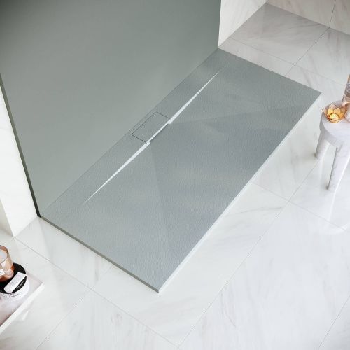 Душевой поддон из стеклопластика RGW SMC 553802820-12 200х80 серый