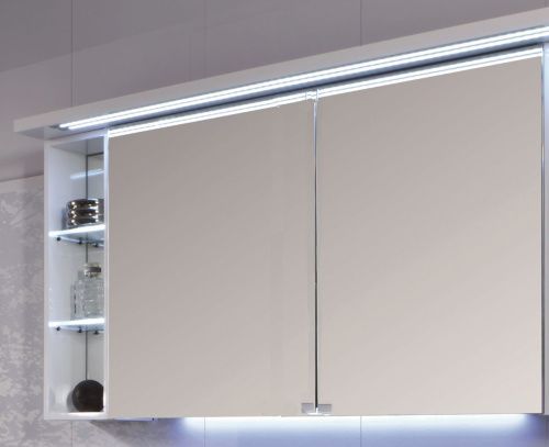 Зеркало-шкаф Puris Crescendo S2A43926L(169) 90х70 подвесной цвет серый