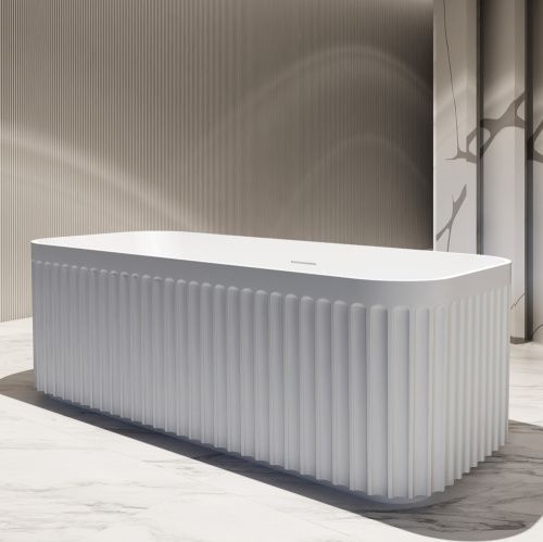 Ванна акриловая Abber AB9411-1.7 170х75 отдельностоящая прямоугольная с каркасом