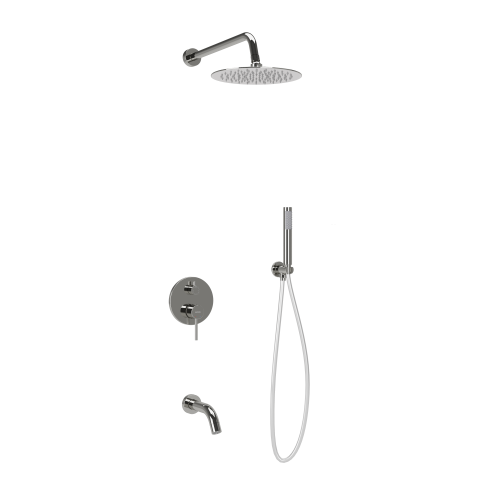 Душевая система Sancos Select SC3004CH встраиваемая в стену цвет хром