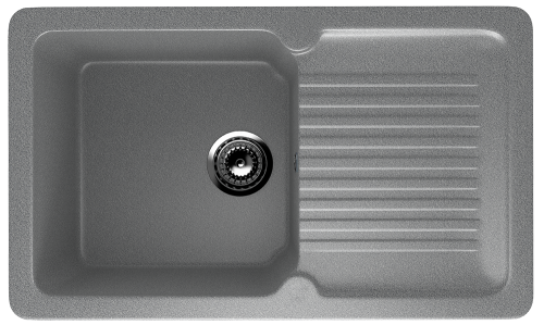 Кухонная мойка Ulgran Classic U-506-309 75х50 цвет серый