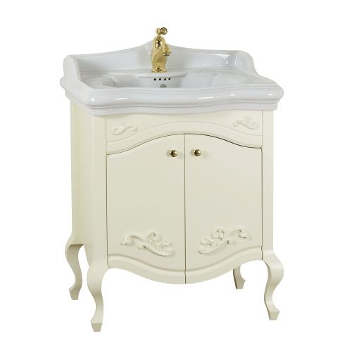 Тумба под раковину Migliore IMPERO 25973 70х50 напольная цвет бежевый