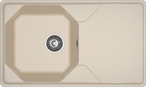 Кухонная мойка Granfest Unique U-840L кашемир 85х50 цвет бежевый поверхность матовая