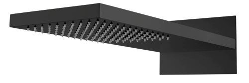 Верхний душ Boheme Fusion 419-B 25х55 черный