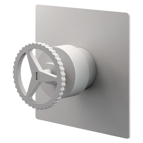 Смеситель для душа Remer Chrono CH30QBO встраиваемый в стену белый