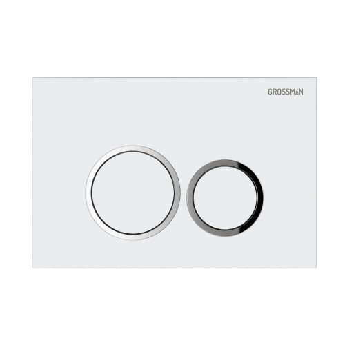 Клавиша смыва механическая Grossman Galaxy 700.K31.01.000.000 цвет белый