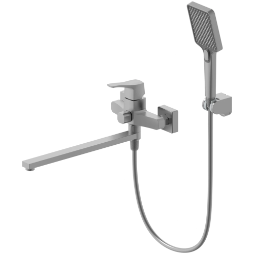 Смеситель для ванны Wonzon & Woghand WW-639906-BGM настенный серый