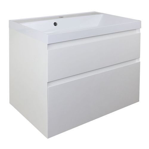 Тумба с раковиной Azario Velluto CS00088603 80х50 подвесная цвет белый