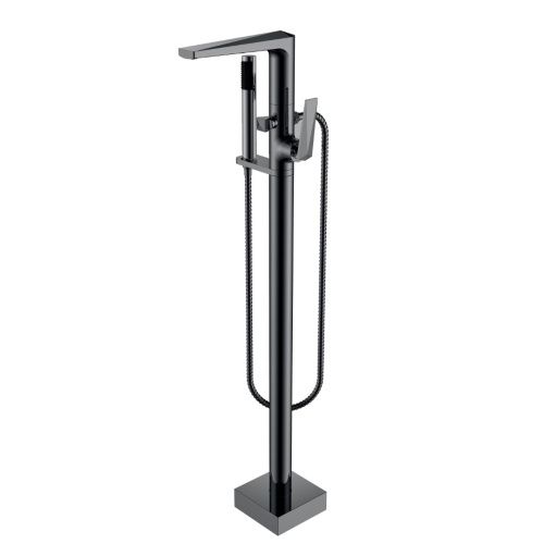 Смеситель Boheme Venturo 379-SGM напольный серый