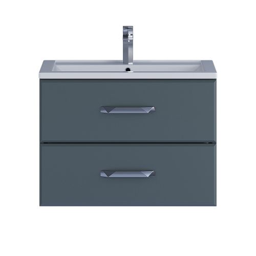 Тумба с раковиной Uperwood Foster 291020540 70х50 цвет серый