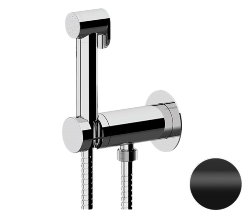Гигиенический душ со смесителем Remer X61PWNO черный