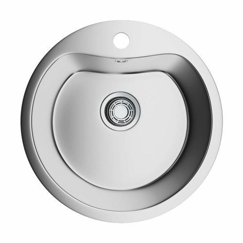 Кухонная мойка Omoikiri Saroma 4993007 50х50 цвет хром поверхность полированная