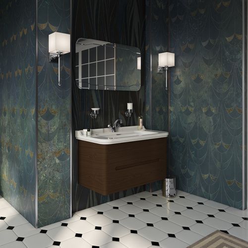 Тумба под раковину Kerasan Waldorf 925546 100х60 цвет коричневый