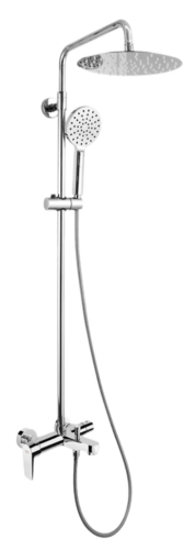 Душевая стойка Remer Dream D34A8MPUFM25T настенная цвет хром