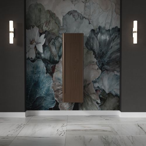 Шкаф-пенал Kerasan Waldorf 925746 DX 40х130 подвесной цвет коричневый