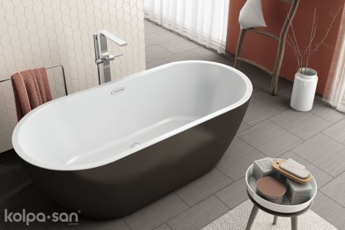 Ванна акриловая Kolpa-San DALIA 561760 170х80 отдельностоящая овальная с ножками