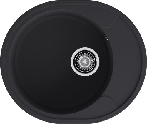 Кухонная мойка Granfest Urban 857L черный 55х50 цвет черный поверхность матовая