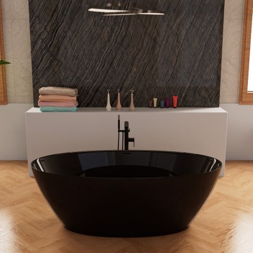 Ванна акриловая Frank 12527 170х80 отдельностоящая овальная с ножками