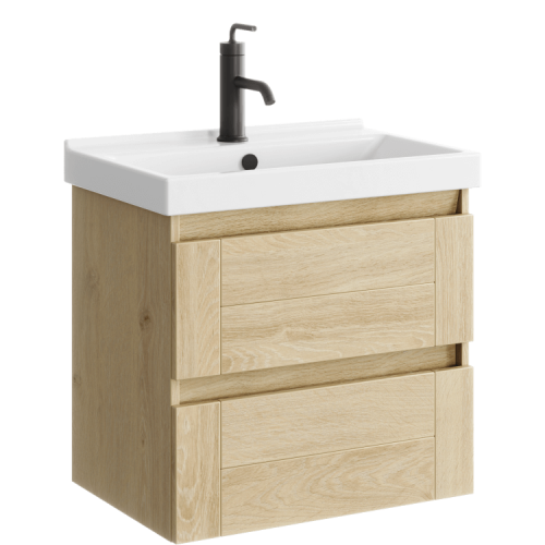 Тумба под раковину Aqwella Y AST0106DD 60х40 подвесная цвет коричневый