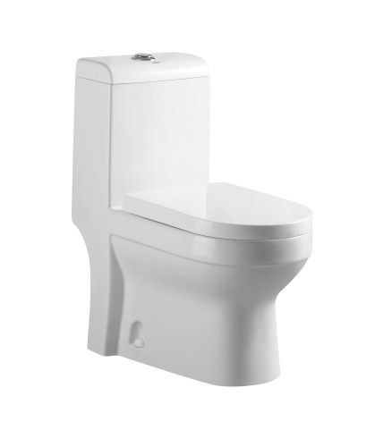 Унитаз-компакт напольный с бачком Stella Polar Кадис SP-00001859 белый с сиденьем микролифт душевой смыв