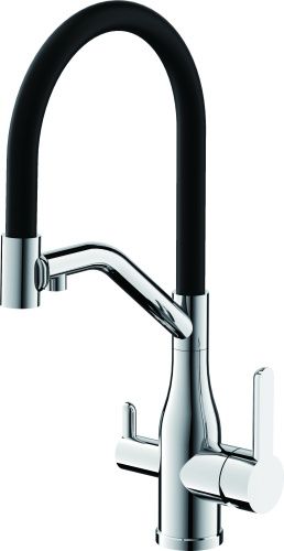 Смеситель для кухни BELZ B78815-1 на столешницу сатин